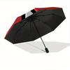 1pc Resident Evil Umbrella Pattern Automatic Opening and Closing Umbrella, Lightweight 3-Fold, With Cute Cartoon Characters, Suitable for Home, Outdoo