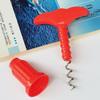 Multi-Function Stainless Steel and Plastic Corkscrew Bottle Opener for Wine and Beer