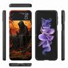 Grim Reaper Skull Skeleton Phone Case For Samsung Z Flip 6 7 5G Z Flip 5 Galaxy Z Flip 3 4 5G ZFlip Shockproof Hard Cover TPU PC