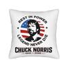 Approved Chuck Norris Square Pillow Cases  Cushion Cover Customized Zipper Decor Pillowcase for Living Room xcm
