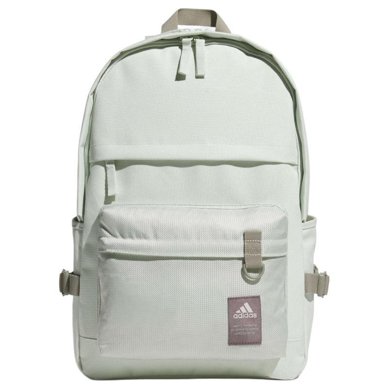 Adidas Recycled Material Polyester Backpack Regular Unisex Linen Green Adidas JF1198