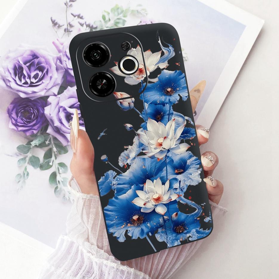 For Tecno Pop 9 5G Case KL4 New Luxury Painted Cover For Tecno Spark 30C 5G KL8H Soft Silicone Case For Tecno Spark 30 5G Fundas