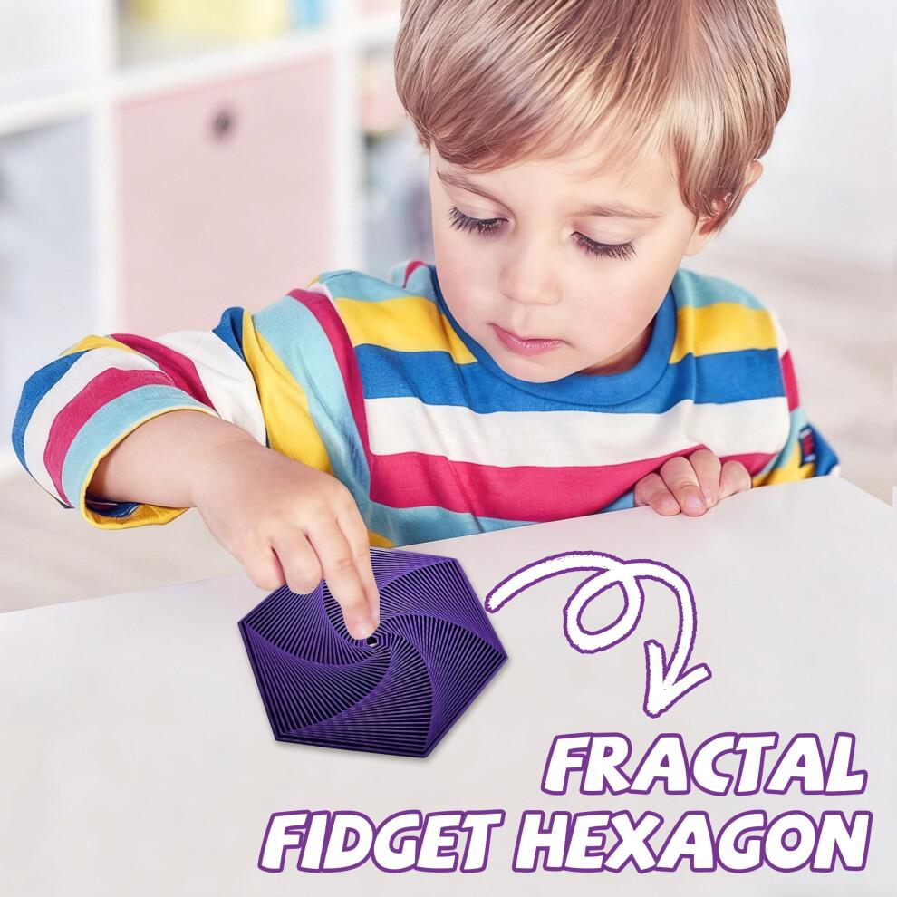 Autism Sensory Toys,3D Sensory Fidget Star,Anxiety Toys for Adults Stress Relief,Purple,S