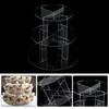 Elegant Clear Acrylic Cake Stand Multi-layer Display For Wedding And Birthday