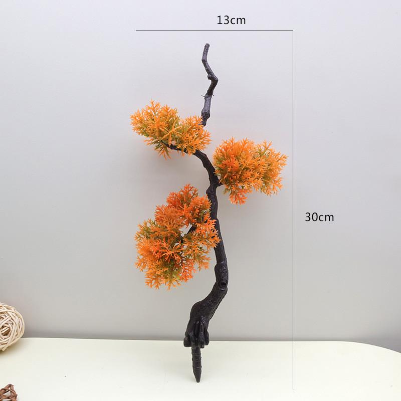 Densata Artificial Pinus Pineneedle Greenery Landscape Decor For Living Room