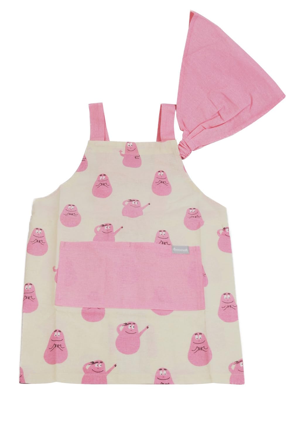 

Friends Hill Kids Apron M Barbapapa Ivory Comes with a triangular sling [WS-210-28] слонова кістка