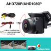 720P/1080P Car Rear View Camera 170° Wide View Angle Adjustable Night Vision Waterproof Auto Parking Backup Camera