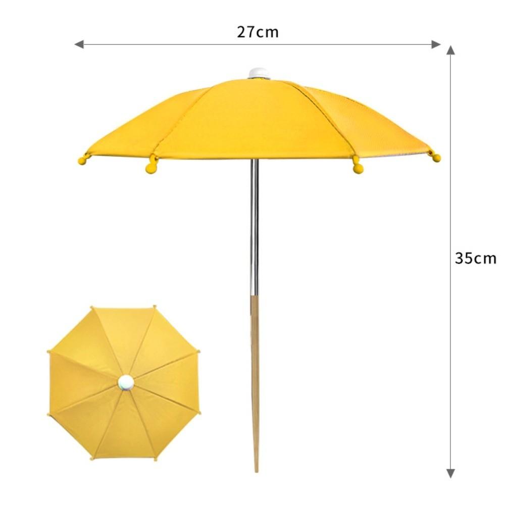 Sun Protection Patio Plant Umbrella Silver Shade Mini Plant Umbrellas Garden Shade Cover  Plant