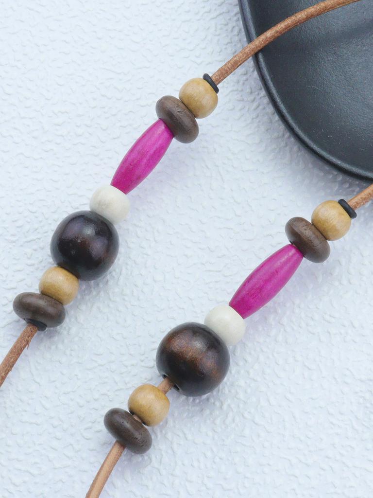 Detachable Hand-beaded Phone Lanyard Retro Neck Slant Phone Accessories
