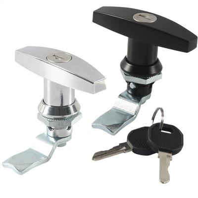 Zamek drzwiowy z uchwytem T Zestaw blokady drzwi garażowych ze stopu cynku Z 2 kluczami Bezpieczny Zamek Części zamienne Do skrzynek narzędziowych Skrzynek narzędziowych pojazdów