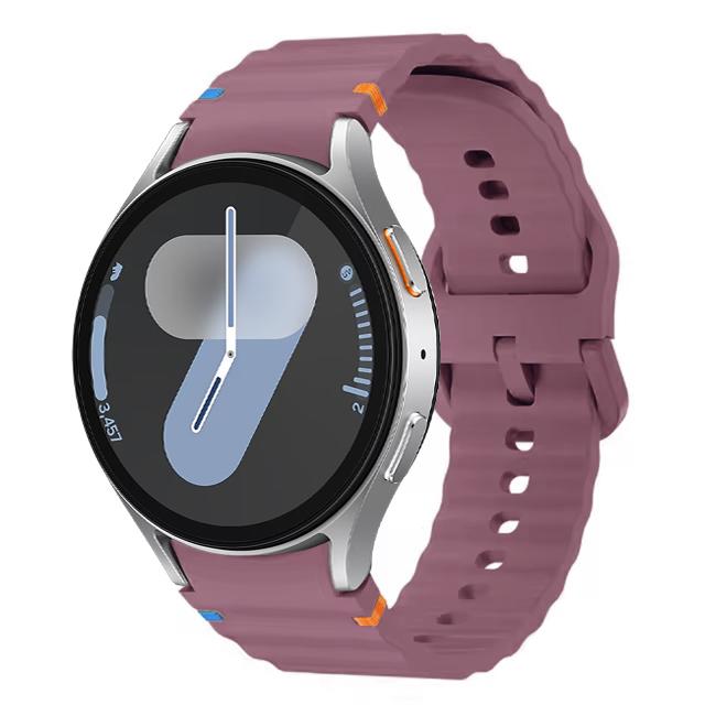 Pro Samsung Galaxy hodinky 7 Band FE/5 Pro/6/4 classic 44mm 40mm Silikonový sportovní pásek náramek Correa Galaxy watch 7 Strap