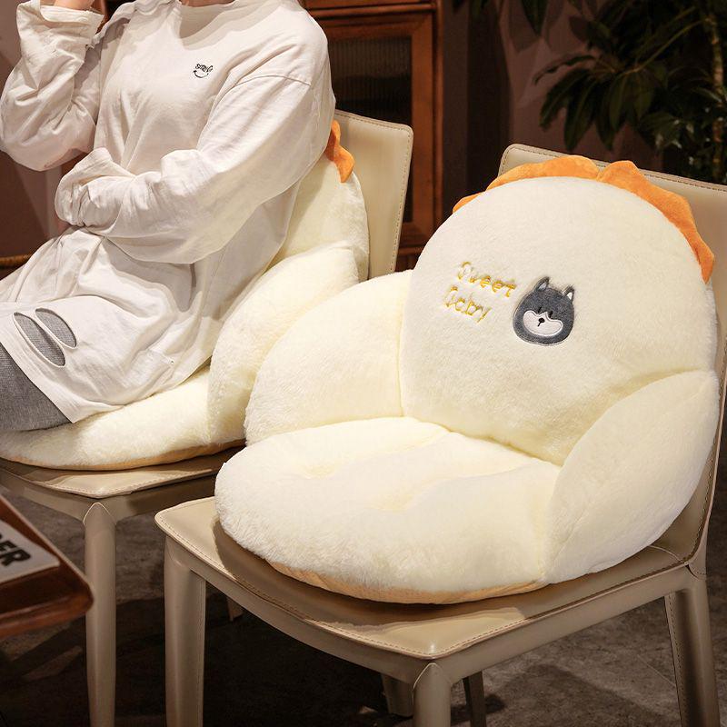 Office Lumbar Support Seat & Backrest Cushion for Long Sitting