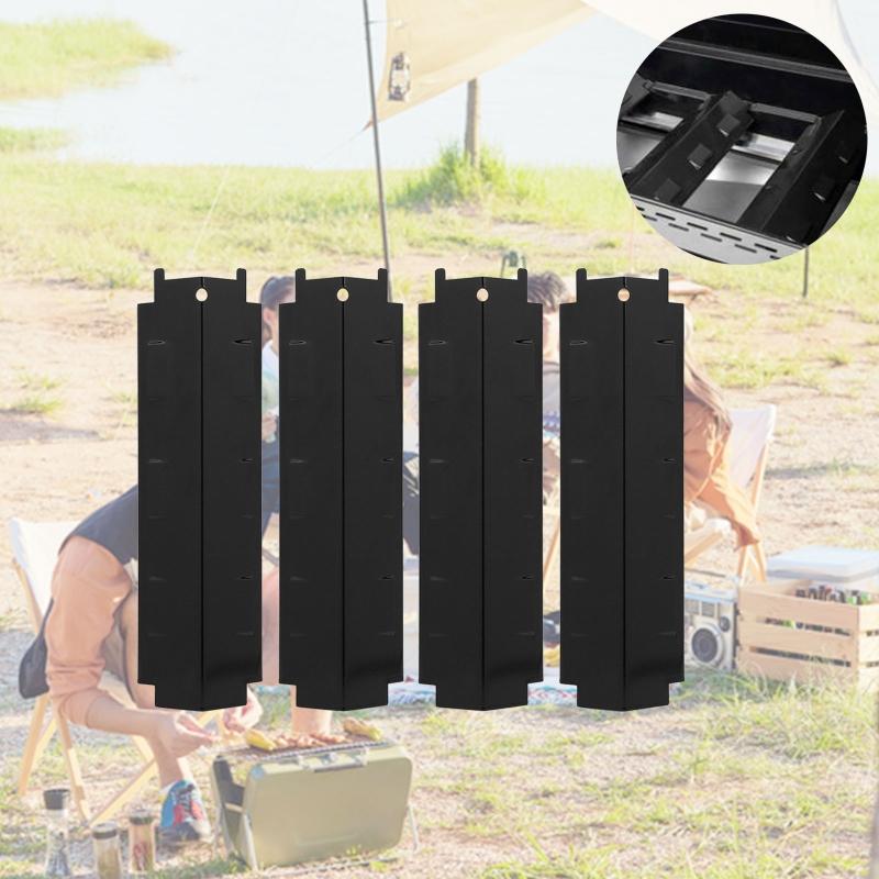 4 kusy plynového grilu, tepelný stan, kryt hořáku BBQ, nerezový stanový štít Pl