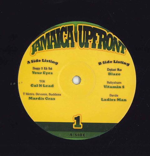

12inch Record VARIOUS Jamaica Upfront 1 JU01 JAMAICA UPFRON UK Reggae Ska Dub Used