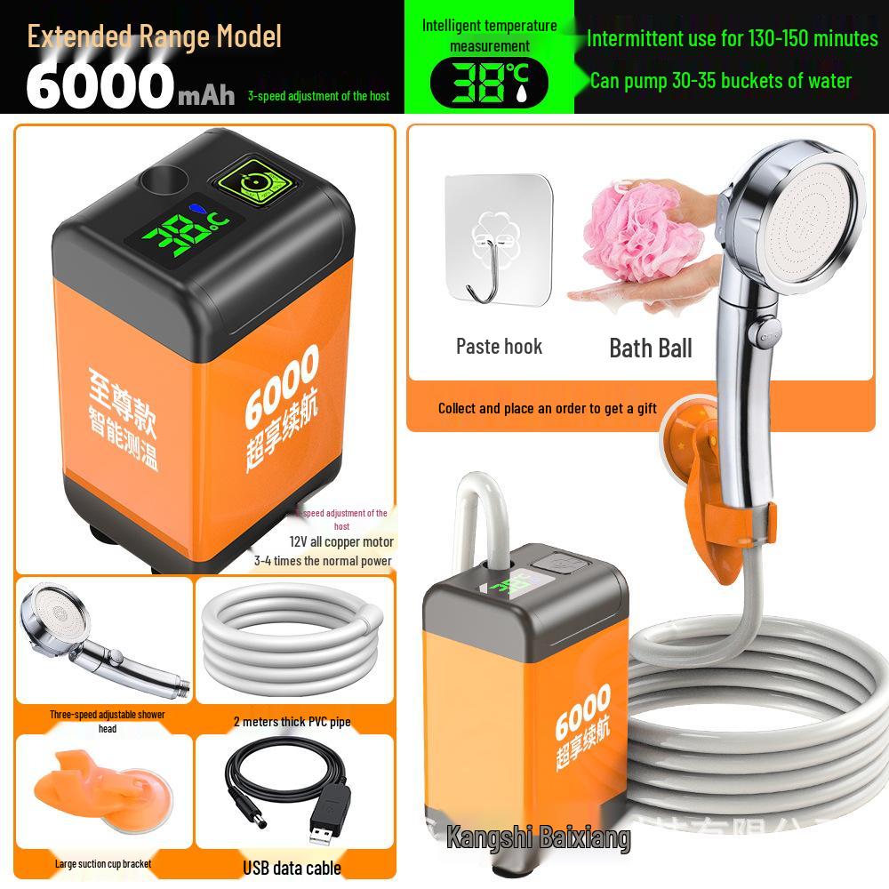 Portable Electric Shower for Outdoor and Dorm Use