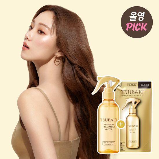 Tsubaki Premium Treatment Water 210ml Special Offer (+200ml Refill)