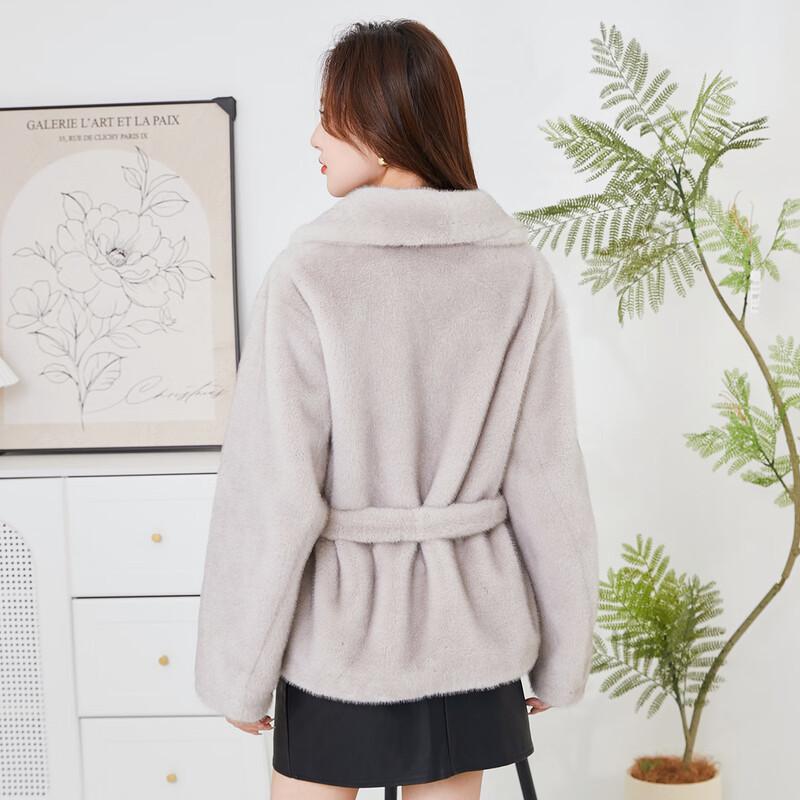 Kaiser Women's Chic Faux Fur Winter Coat