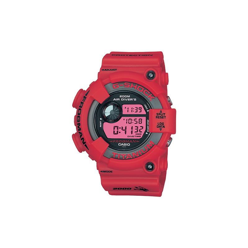 Casio G-SQUAD series 200m electronic movement Japanese and Korean watch men s watch red dial DW-8200NT-4JR красный