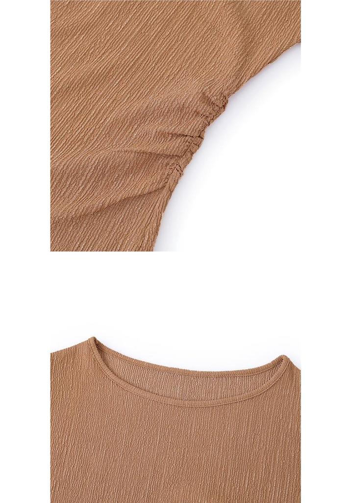 Elegante Camiseta de Verano Reductora de Edad para Mujeres de Mediana Edad y Mayores