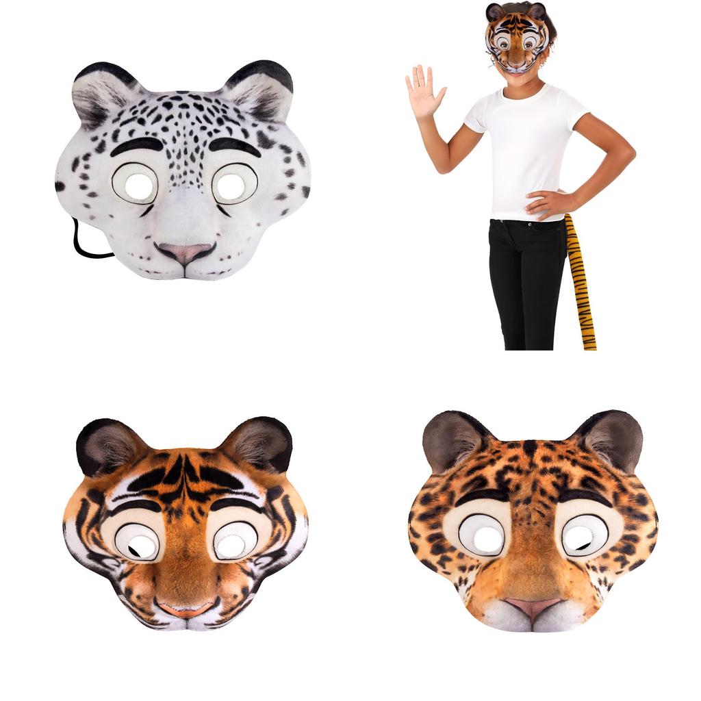 Halloween Eva Cartoon Tiermasken für Kostümparty und Cosplay