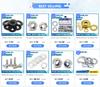 1-100pcs Flat Washer M2 M2.5 M3 M4 M5 M6 M8 M10 M12 M14 M16 M18 M20 M22 M27 Stainless Steel Washers Plain Washer Gaskets DIN125