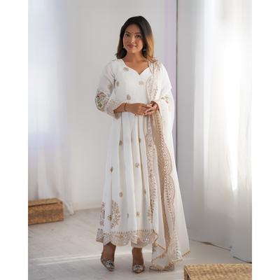 Women Designer Ready To Wear Gown Salwar Kameez Indian Pakistani Salwar Suit SC-2104
