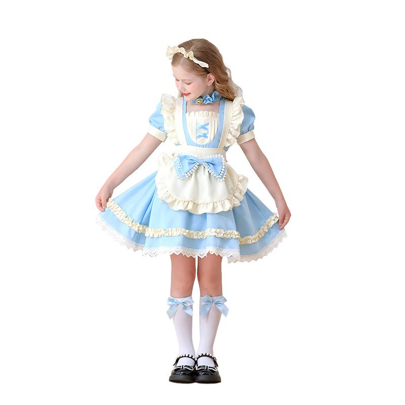 Alice Girls Maid Clothing Girls Pastoral Manor Lolita Dress Colonial Girls Lolita