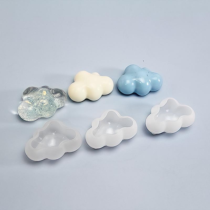3D Cloud Aromatherapy Candle & Soap Silicone Mold