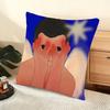 Mexico Artist Susan Cushion Cover Silky Short Plush Home Sofa Cushion Cover - Invisible Zipper Home Decoration