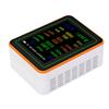 12 In 1 Air Quality Tester CO2 HCHO TVOC PM2.5 PM10 Temperature Humidity TFT Screen Rechargeable Air Quality Meter