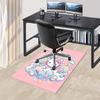 Office Rug Hello Kitty, Rainbow Anti-Slip Rug, Machine Washable for Living Room, Bedroom, Office, Multiple Sizes, Bedroom Mat, Decorative Mat, Durable