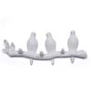 Resin Bird Hanger Wall Decoration Coat Handbag Key Holder Adhesive Hook Living Room Bedroom Hanging Rack Home Decor