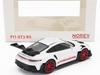Norev Porsche 1/43 Scale Model Car 911 992 GT3 RS Coupe 2022 (White/Red)
