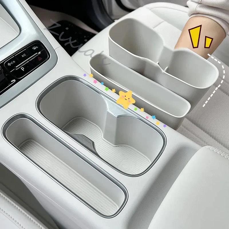 For Geely Xingyuan EX2 Proton eMas 5 2024 2025 2026 Car Cup Holders DoorStorage Boxes Armrest Box Storage Interior Accessories