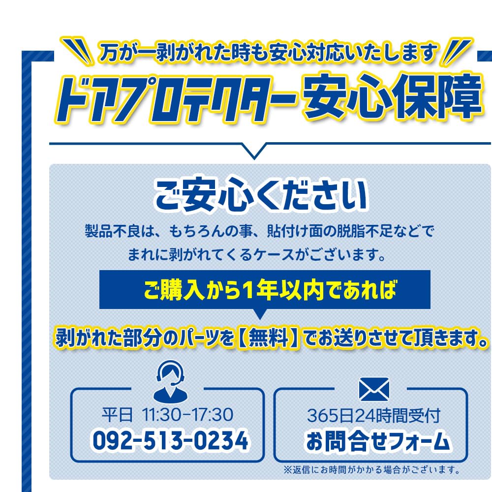 YOURS N-BOX Custom JF5 JF6 New Model Compatible Door Scratch Resistant Door Protector Set