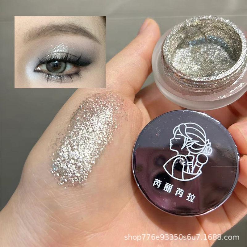 Gold Glitter Gel Eyeshadow Shiny Metallic Eye Makeup For Festival