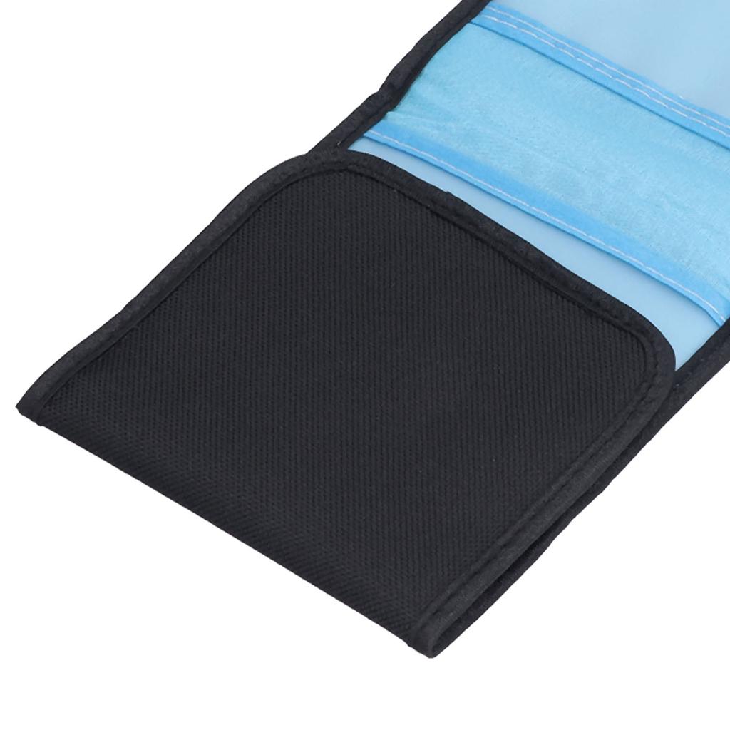 Filter Portemonnee Hoes Opvouwbaar 3 Vakjes Camera Lens Filter Opbergtas Nylon Waterdichte Pouch
