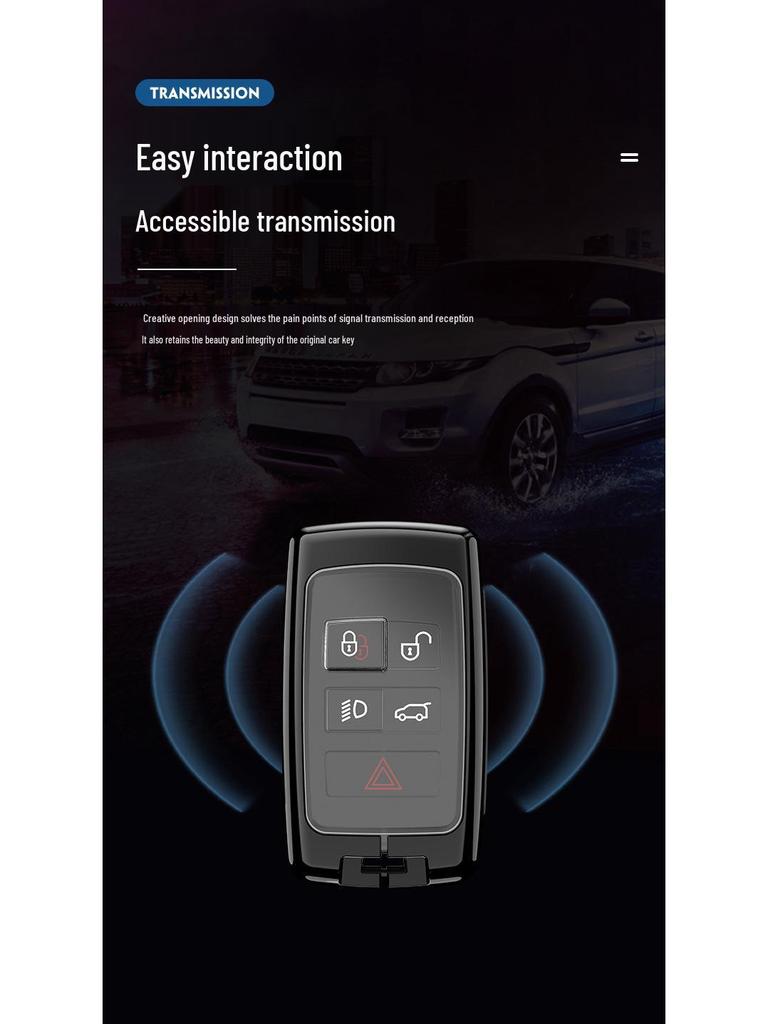 Compatible Key Case Buckle Set for Land Rover & Jaguar Models