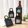 10pcs Kraft Paper Red Wine Gift Box Window Hanging Candy Box Biscuit Packaging Box Black White Card Folding Packaging Candy Gift