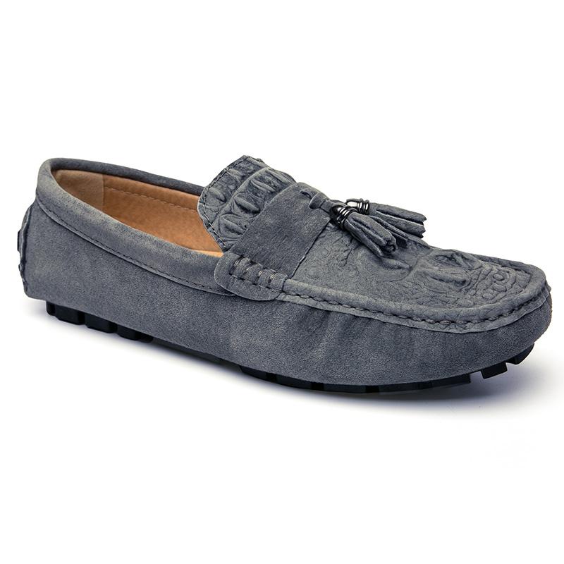 Luxury Designer 2026 New Tassel Loafers Men Casual Shoes Suede Leather Men's Flats Slip On Mens Driving Shoes Moccasins For Man