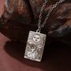 Tarot Card Necklace The Sun Tarots Stainless Steel Necklaces Divination Major Arcana Jewelry Gift Good Luck Talisman