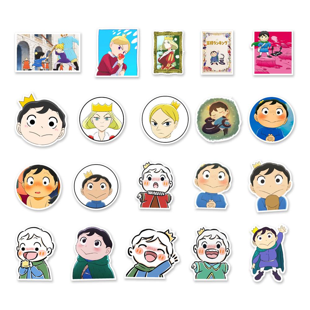 50 Animations Graffiti Stickers Car Mobile Phone Computer Water Cup Decoration Stickers Waterproof