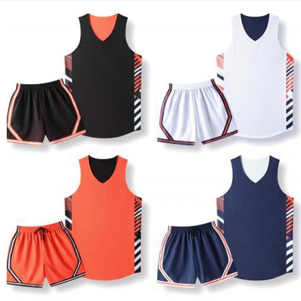 

American Style Double-Sided Quick-Dry Basketball Uniform for Adults and Kids 4XL