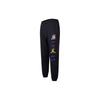 Jordan NBA Courtside Statement Edition Los Angeles Lakers Elastischer Bund Fleecegefüttert Gestrickte Jogginghose Herren Schwarz DB1774-010