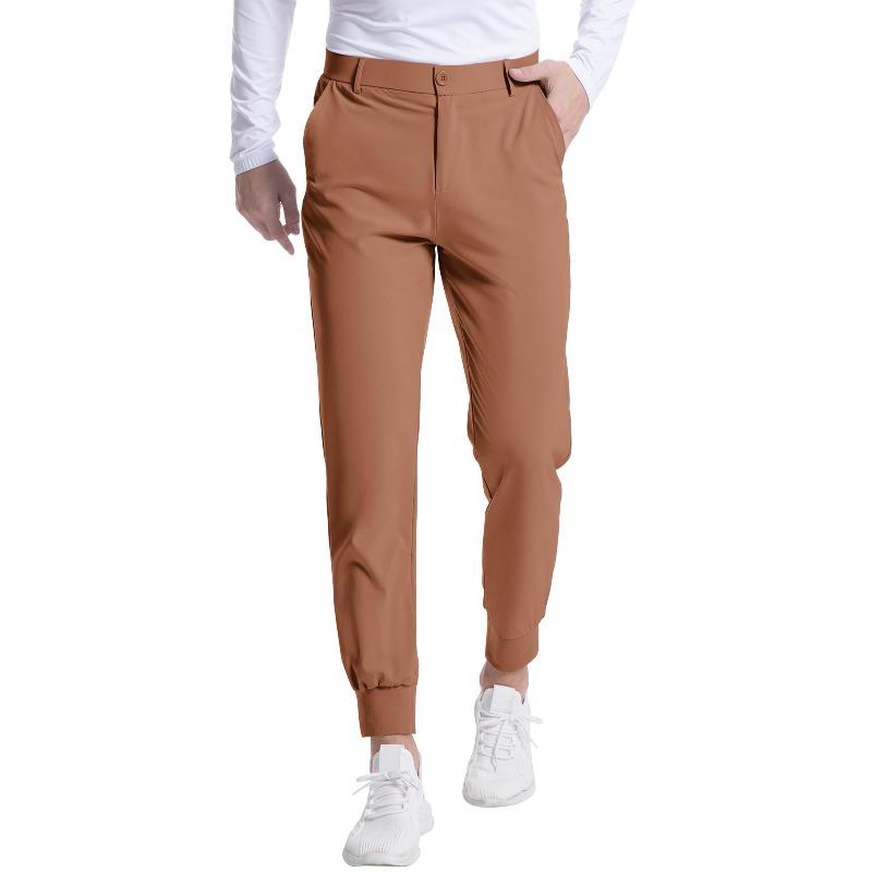 Pantaloni Jogging Golf Stretch pentru Tineret, Pantaloni Casual Slim pentru Bărbați, Toamnă, Senzație Premium, Confortabili, Pantaloni de Trening Fashion