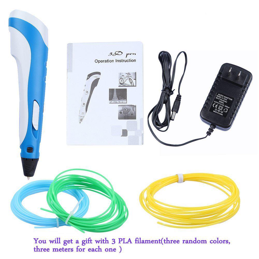 3D Printing Pen for Kids - Stereoscopic Painting Graffiti DIY Educational Toy