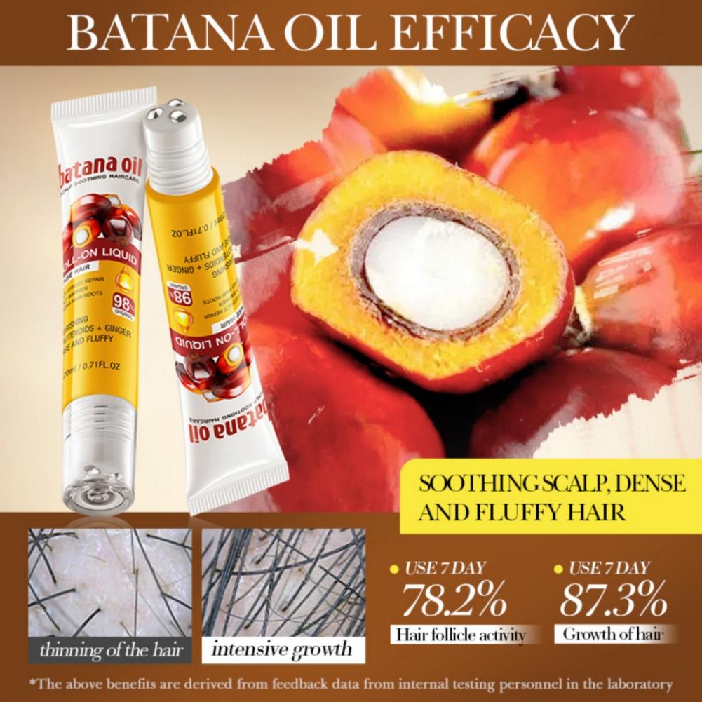 Banata Oil Hair Growth Essential Oil Nourishing Fluffy Shiny Hair Repair Damage Strengthen Hair Core