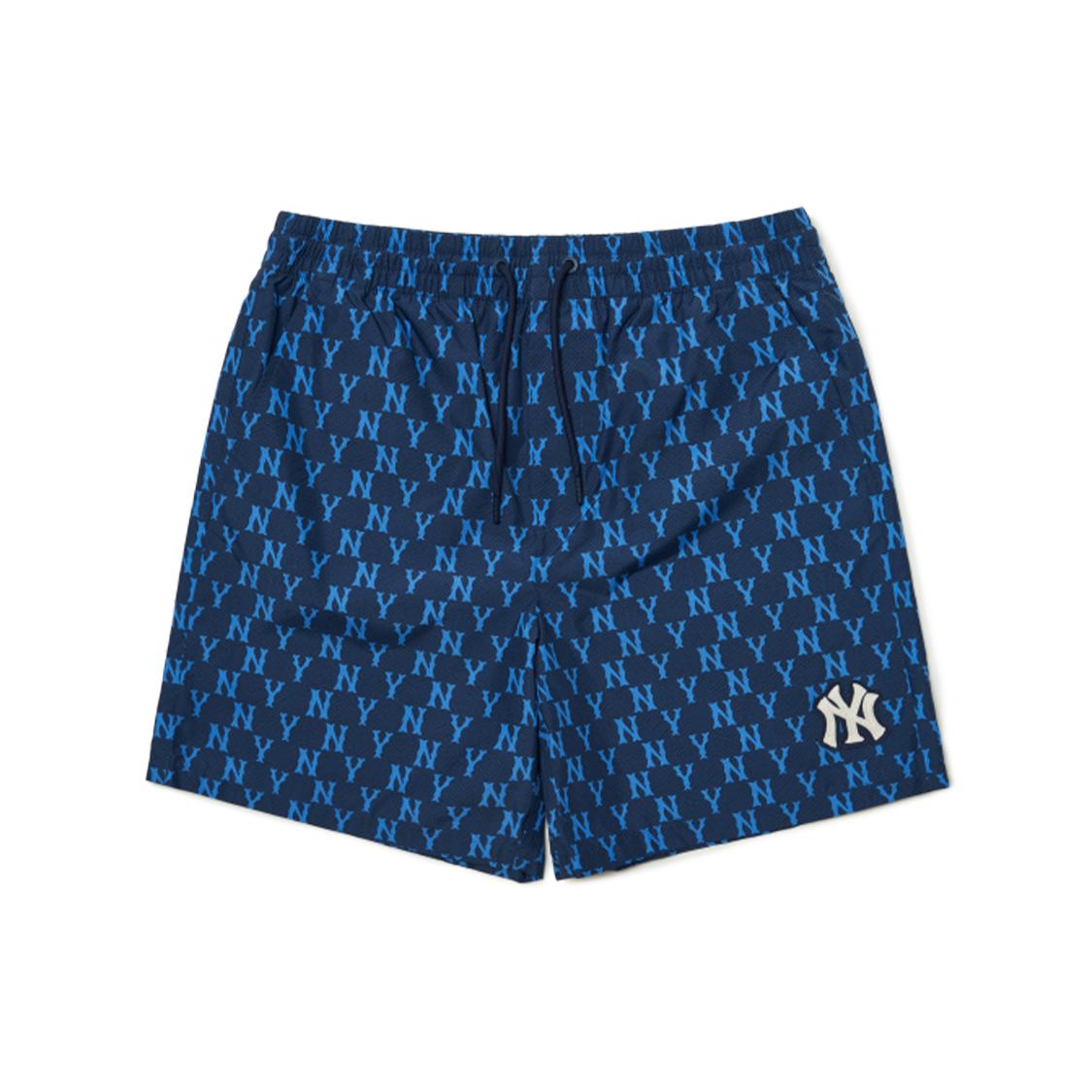 MLB Casual Shorts Unisex Blue Moderate 3ASMM0123-50NYS S
