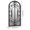 Vidaxl Indoor Chandelier, Black, 70X30 Cm, Iron