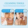80Pcs Interdental Brushes Elastic Tooth Cleaning Toothpick Tools Portable Oral Care for Braces Gap Cleaning Interdental